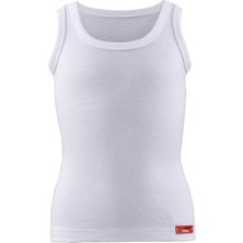 Çocuk Thermal Atlet Unisex Beyaz 9264