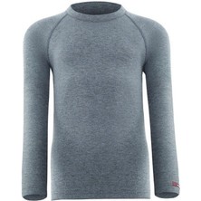 Çocuk Thermal Uzun Kol Gri 9265