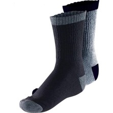 BLACKSPADE 9996 KİDS ANTRASİT-SİYAH 2 Lİ THERMAL ÇORAP