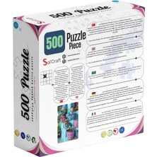 Soi Craft 500 Parça Puzzle Renkli Kova Saksılar