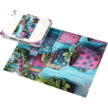 Soi Craft 500 Parça Puzzle Renkli Kova Saksılar