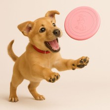 Evcil Hayvan Frizbi - Disk Köpek Oyuncağı - Frizbi Köpek Oyunu - Tenis Topu Kedi Köpek Oyuncağı