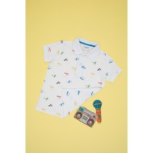 U.S. Polo Assn. Erkek Çocuk Polo Yaka Beyaz Tişört 50311909-VR013