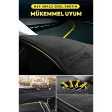 Volkswagen Passat B5 (1996-2005) 3D Torpido Koruma Kılıfı - Ön Göğüs Kaplama - Siyah Şerit