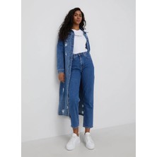 Pepe Jeans Bisiklet Yaka Düz Beyaz Kadın T-Shirt PL505202