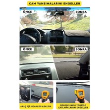 Peugeot 3008 (2011-2014) 3D Torpido Koruma Kılıfı - Ön Göğüs Kaplama - Kırmızı Şerit