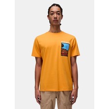 Napapijri NP0A4IE6A701-S-VALDOR Ss Turuncu Relaxed Erkek T-Shirt