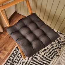 Evidea Soft Traum Sandalye Minderi - Antrasit - 45X45 cm