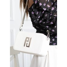 Just Polo Kadın Siyah Çapraz Askılı Suni Deri 2 Bölmeli Kutu Mini Çanta Lisanslı Tasarım