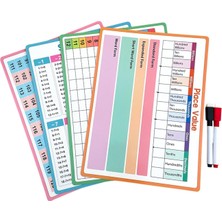 Yishe 4 Çocuk Matematik Silinebilir Dayanıklılık Çift Taraflı (Yurt Dışından)