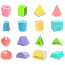 Niazi 16 Katlanır Şekiller 3D Şekil I Eğitici Oyuncak Farklı Şekiller (Yurt Dışından)