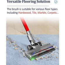 Gcp Like Dyson V6 DC58 DC59 DC62 DC72 Elektrikli Süpürgeler Için Elektrikli Zemin Fırçası Başlığı Zemin Temizleyici Için LED Toz Işıkları ile (Yurt Dışından)