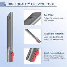 Gcp Like Dyson V15 V12 V8 V11 V10 V7 Absolute Detect Kablosuz Elektrikli Süpürge Ataşmanı Için Dar Alan Temizleme Aleti + Esnek Uzatma Hortumu Seti (Yurt Dışından)