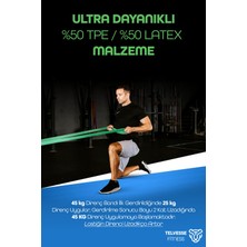 25 + 35 + 45 kg 3'lü Set Barfiks Lastiği Gym Resistance Band Antrenman Kas Geliştirme Bandı
