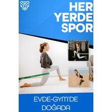 25 + 35 + 45 kg 3'lü Set Barfiks Lastiği Gym Resistance Band Antrenman Kas Geliştirme Bandı