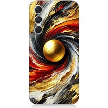 Samsung Galaxy A24 Uyumlu Kozmik Sarmal Patlama Enerjisi  Desenli Silikon Kılıf