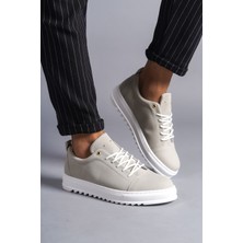 ET152 Cool Bağcıklı Süet Erkek Günlük Spor Klasik Ayakkabı Bt - Gri