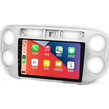 Volkswagen Tiguan 2006-2016 Gri 6gb Ram 64GB Hafıza 8 Çekirdek Carplay Kamera Android Multimedya