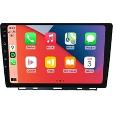 Renault Clio 5 9'' 2019-2024 6gb Ram 64GB Hafıza 8 Çekirdek Carplay Kamera Android Multimedya