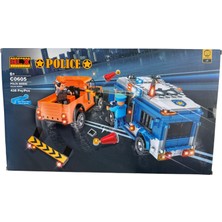 Sepetin Burada Sunman 438 Parça Zırhlı Polis Seti LEGO