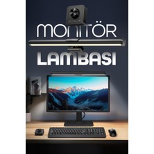 Monitör Lambası Kumandalı Light Pro Series USB Kademeli Parlaklık Renk Ayarlı Masa Pc Ekran Işığı