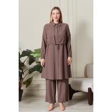 Kadın Büyük Beden Bolerolu 2'li Takım