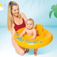 Intex My Baby Float Oturaklı Bebek Flatörü 70 cm Çocuk Havuz ve Deniz Simidi (6-12 Ay) M-56585