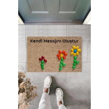 Dijital Baskı Kişiye Özel Iç Kapı Dekorasyon Paspas  PS11232