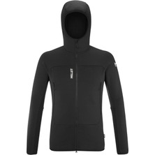 Millet Fusıon Grıd H Erkek Kapşonlu Polar Ceket Tam Fermuarlı  MIV9024 0247