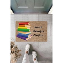 Dijital Baskı Kişiye Özel Iç Kapı Dekorasyon Paspas  PS11239