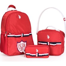 U.s. Polo Assn. 3’lü Okul Seti – Sırt Çantası, Beslenme Çantası ve Kalemlik