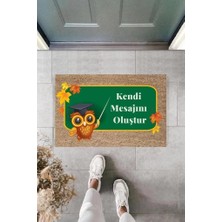 Dijital Baskı Kişiye Özel Iç Kapı Dekorasyon Paspas  PS11226
