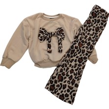 Ispanyol Paça Leopar Takım Kız Çocuk- (Kalıbı Küçük)