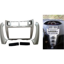 Toyota Yaris 2007-2011 Gri 4gb Ram 64GB Hafıza 8 Çekirdek Carplay Kamera Android Multimedya
