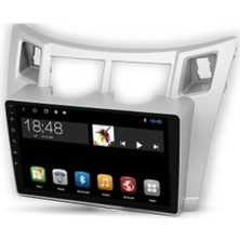 Toyota Yaris 2007-2011 Gri 4gb Ram 64GB Hafıza 8 Çekirdek Carplay Kamera Android Multimedya