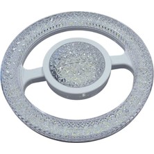 Nisaluce 30W Simit LED Ampul Kristal Camlı 6500K Beyaz Işık