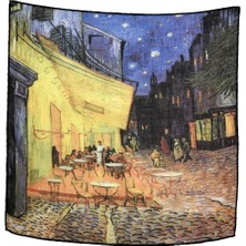 Deriderim Van Gogh Cafe Terrace Desenli Bandana
