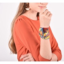 Deriderim New York Desenli Fular & Bandana