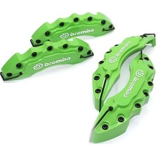 Hyundai Tucson Uyumlu Brembo Yeşil Kaliper Kapağı 4 Parça Ön Arka Set Üniversal