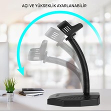 Tera Evrensel Barkod Tarayıcı Standı – Ayarlanabilir Boyun, Kaymaz Taban, 1d/2d Uyumlu