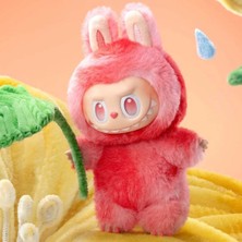 Orijinal Pembe Labubu Big Intro Enerji Figür – Kutusuz – Koleksiyonluk Oyuncak 1 Adet