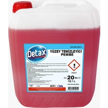 Detax Yüzey Temizleyici 20 kg Pembe