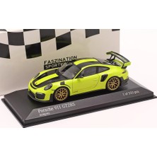 1:43 Minichamps 2018 Porsche 911 (991 Iı) Gt2 Rs Weissach Package