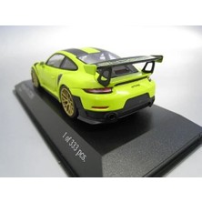 1:43 Minichamps 2018 Porsche 911 (991 Iı) Gt2 Rs Weissach Package