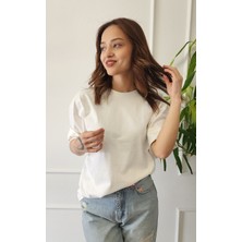 Pamuklu Oversize Basic T-Shirt