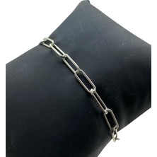 Erkek Gümüş Zincir Bileklik – 925 Ayar - 4 gr