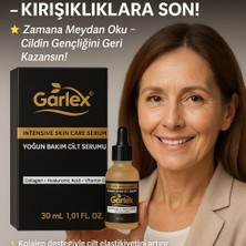Garlex Yoğun Bakım Cilt Serumu 30ml – Kolajen, Hyaluronik Asit, Vitamin C&E –Gençlik Verici & Nemlendirici Serum