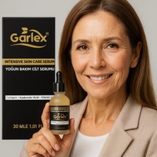 Garlex Yoğun Bakım Cilt Serumu 30ml – Kolajen, Hyaluronik Asit, Vitamin C&E –Gençlik Verici & Nemlendirici Serum
