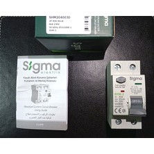 SHM2040030-SHM 2p 30MA 40A 6ka Kaçak Akım Koruma Şalteri (Kaçak Akım Rölesi)