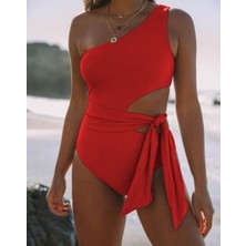 Deep Beach Tek Omuzlu Bağlamalı Mayo DB200803MA